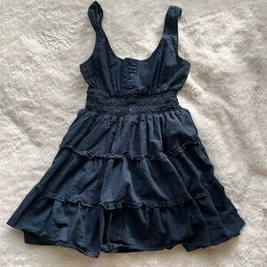 Urban Outfitters Navy Blue Mini Dress